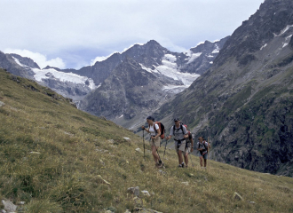 Lac des Fétoules au départ du refuge de la Lavey - rando