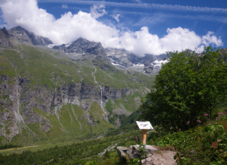 Sentier lecture paysage