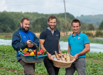 Les associés du GAEC