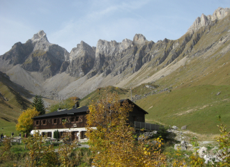 Sentier pédestre : Doran par le sentier du Gypaète