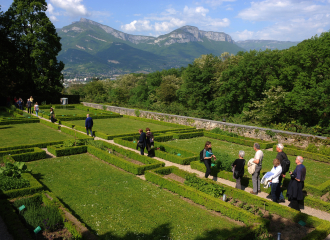 Jardin des Charmettes à Chambéry