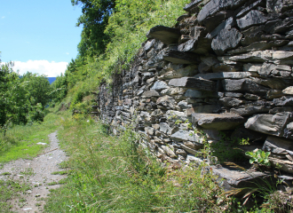 Sentier des Vignes - Bozel