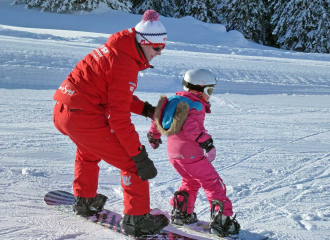 Cours de snowboard