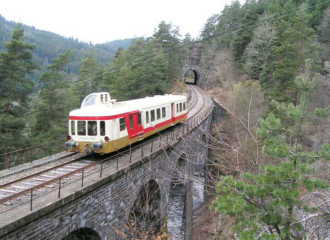 Train touristique AGRIVAP_La Chaise-Dieu