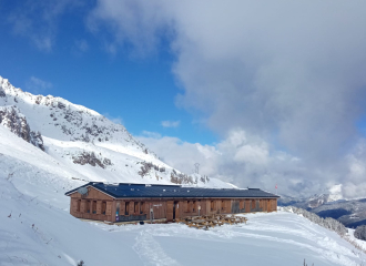 Le refuge des Prés, au coeur de la réserve naturelle nationale des Contamines-Montjoie