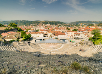 Vue sur le théâtre antique