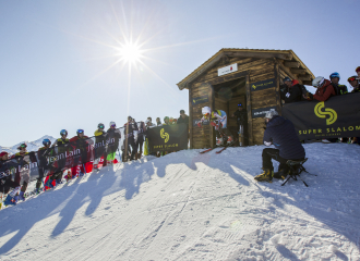 Départ du Super Slalom