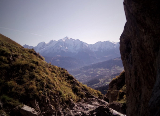 Photo vue sur Mont-Blanc