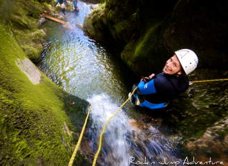 Canyoning dans le Jura à Saint Claude