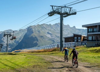 Balades en VTT montagne, par télécabine, à Samoëns 1600