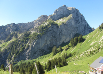 Vue sur le Mont Chauffé