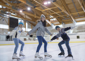 The ice rink