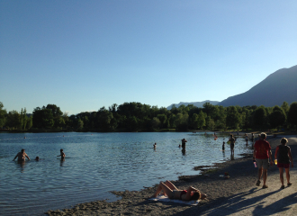 Promenade confort : Lac de Carouge