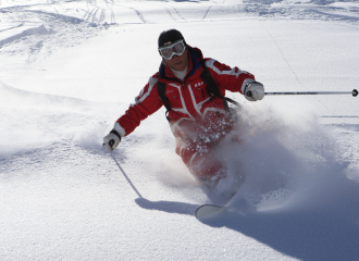 Les cours collectifs de ski de l'ESF