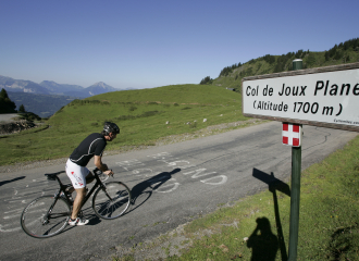 Le col de Joux Plane en vélo