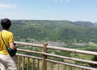 Le Rocher des Pendus (depuis le Col de Curebourse)