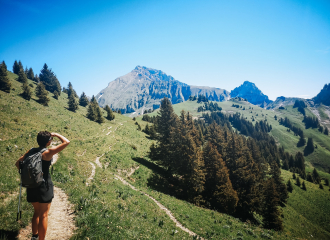 Lac de Lessy par Paradis